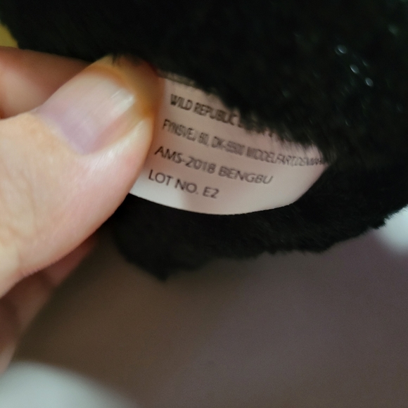 Wild Republic Turkey Vulture Plush Buzzard Stuffed Animal Bird Black Red NWT - Picture 5 of 7